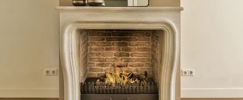 Vintage-style Fireplace Redesign in Muskegon, Michigan