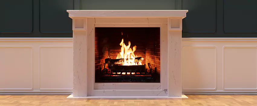 Open Flame Wood-Burning Fireplace Installation Services in Muskegon, Michigan