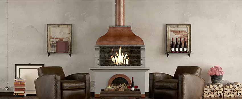 Thelin Hearth Products Providence Pellet Insert Fireplace Installation in Muskegon, MI
