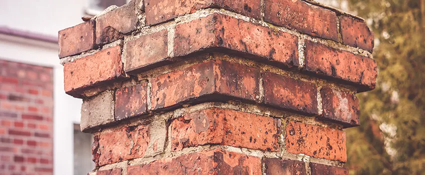 Cracked Chimney Bricks Repair Cost in Muskegon, Michigan