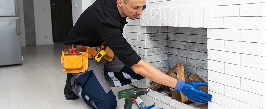 Fireplace Damaged Damper Frame Repair Services in Muskegon, Michigan
